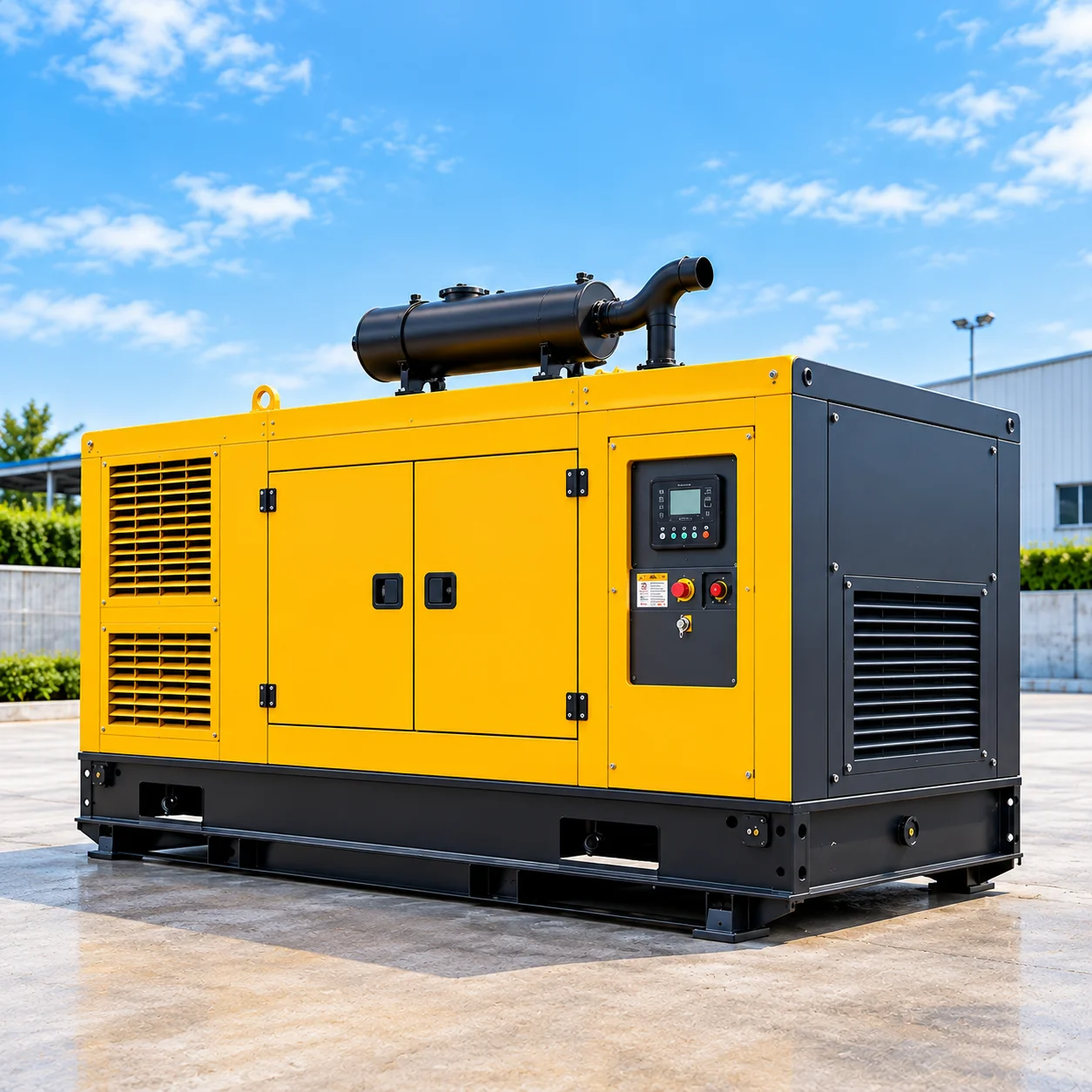 Experienced Indian mechanical technician overhauling generator alternator and equipment in Delhi workshop